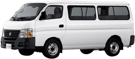 CarRentalKu Van Nissan Urvan Low Roof Auto